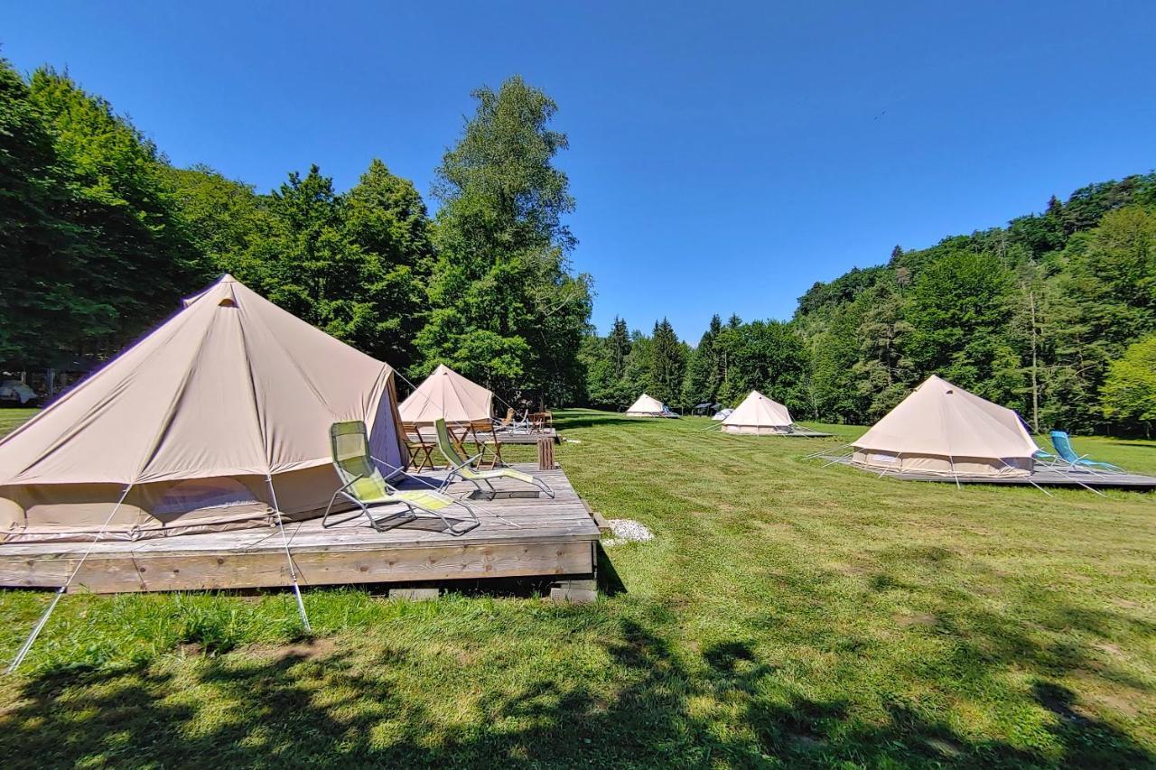ECO River Camp Radovljica Exterior foto