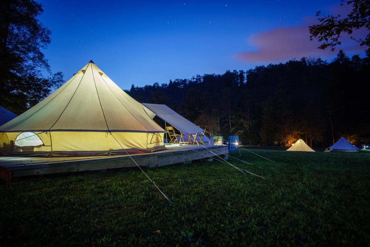 ECO River Camp Radovljica Exterior foto