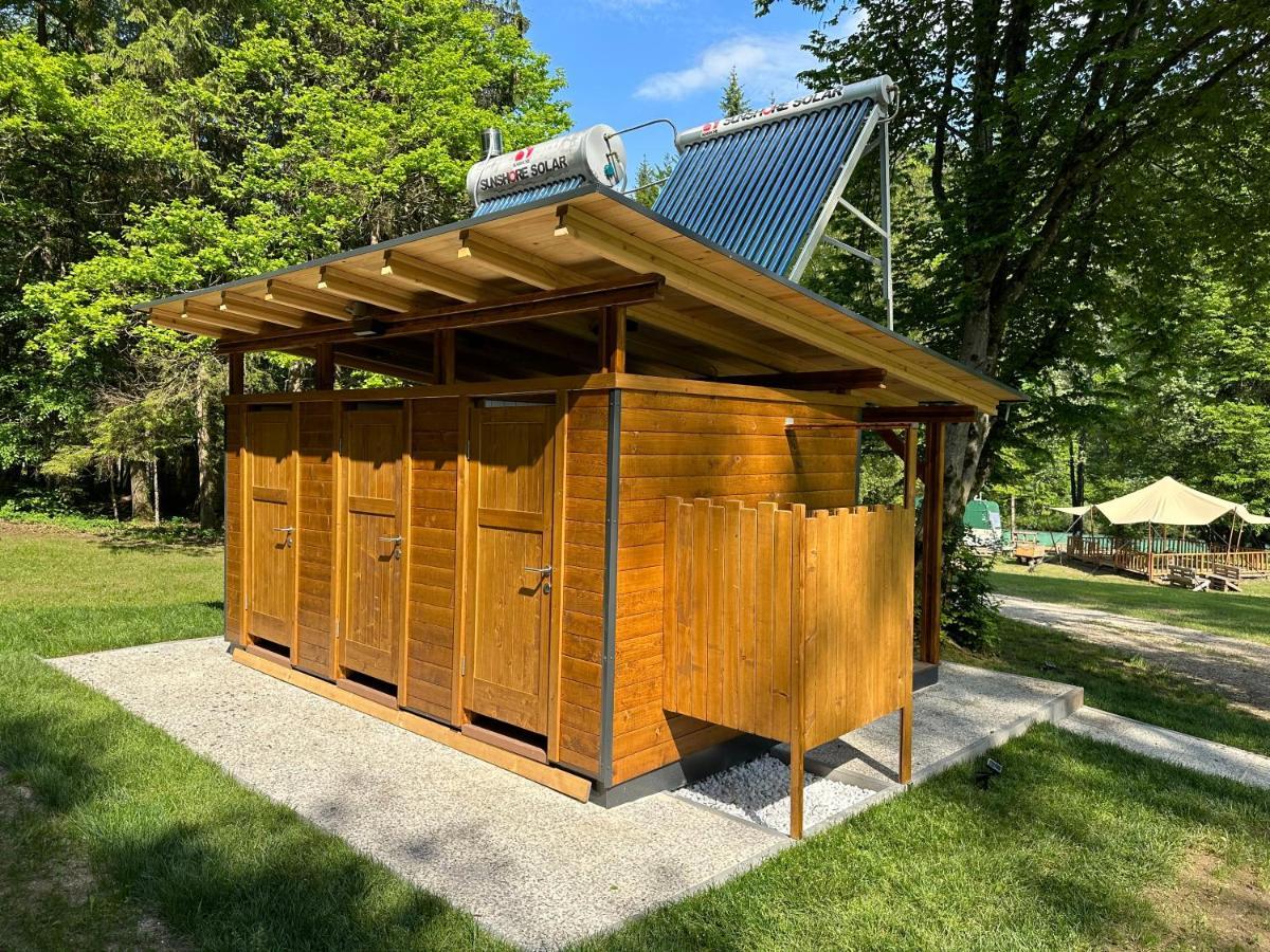 ECO River Camp Radovljica Exterior foto