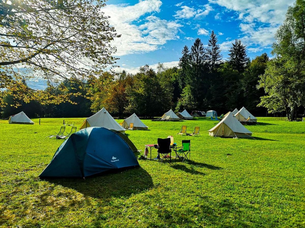 ECO River Camp Radovljica Exterior foto