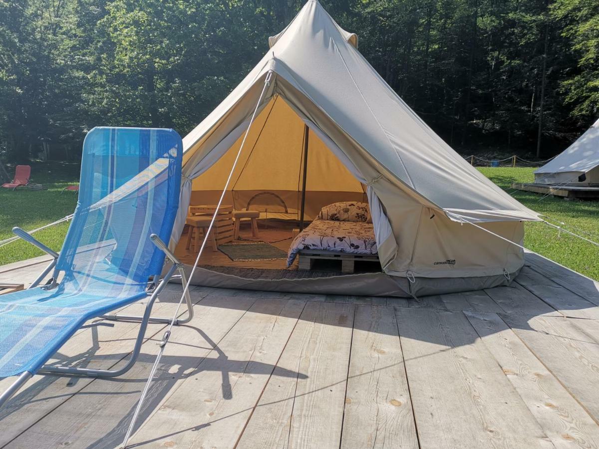 ECO River Camp Radovljica Exterior foto