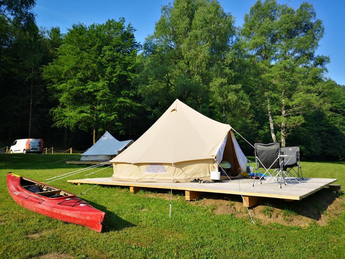ECO River Camp Radovljica Exterior foto